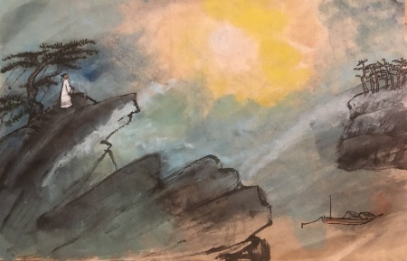Karen Clark - Splash painting from Qu Leilei's class.JPG